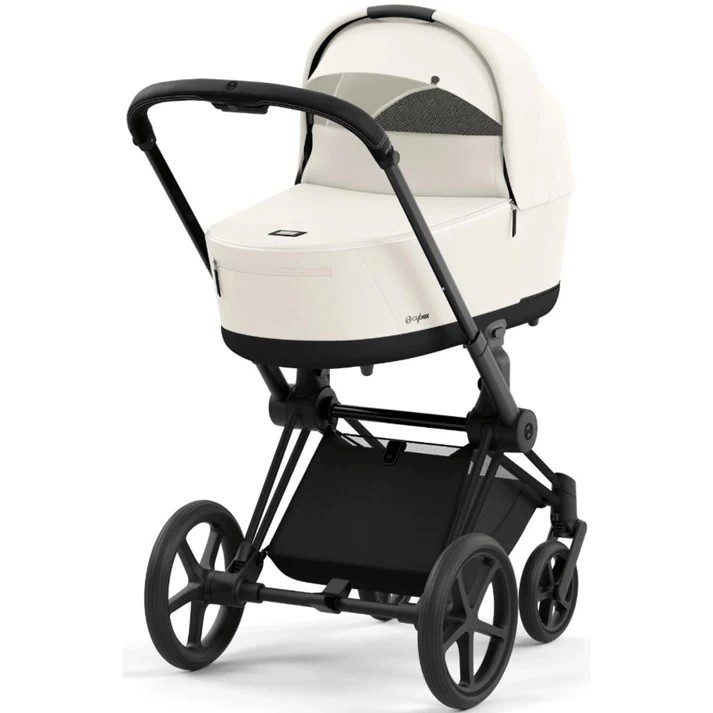 עגלת תינוק Priam 4 off white- Cybex- Mirage Grey- לבן עגלת תינוק Priam 4 off white- Cybex- Mirage Grey- לבן