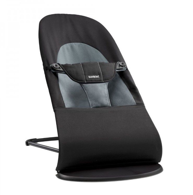 טרמפולינה לתינוק Baby Bouncer כותנה - אפור כהה/אפור Dark Gray/Gray בייבי ביורן טרמפולינה לתינוק Baby Bouncer כותנה - אפור כהה/אפור Dark Gray/Gray בייבי ביורן