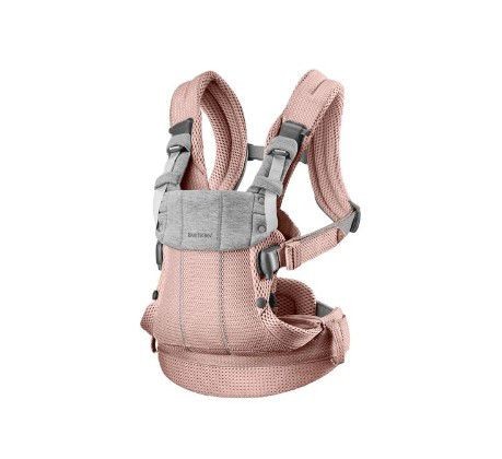מנשא תינוק הרמוני Harmony בד נושם 3D Mes - ורוד Dusty Pink בייבי ביורן מנשא תינוק הרמוני Harmony בד נושם 3D Mes - ורוד Dusty Pink בייבי ביורן