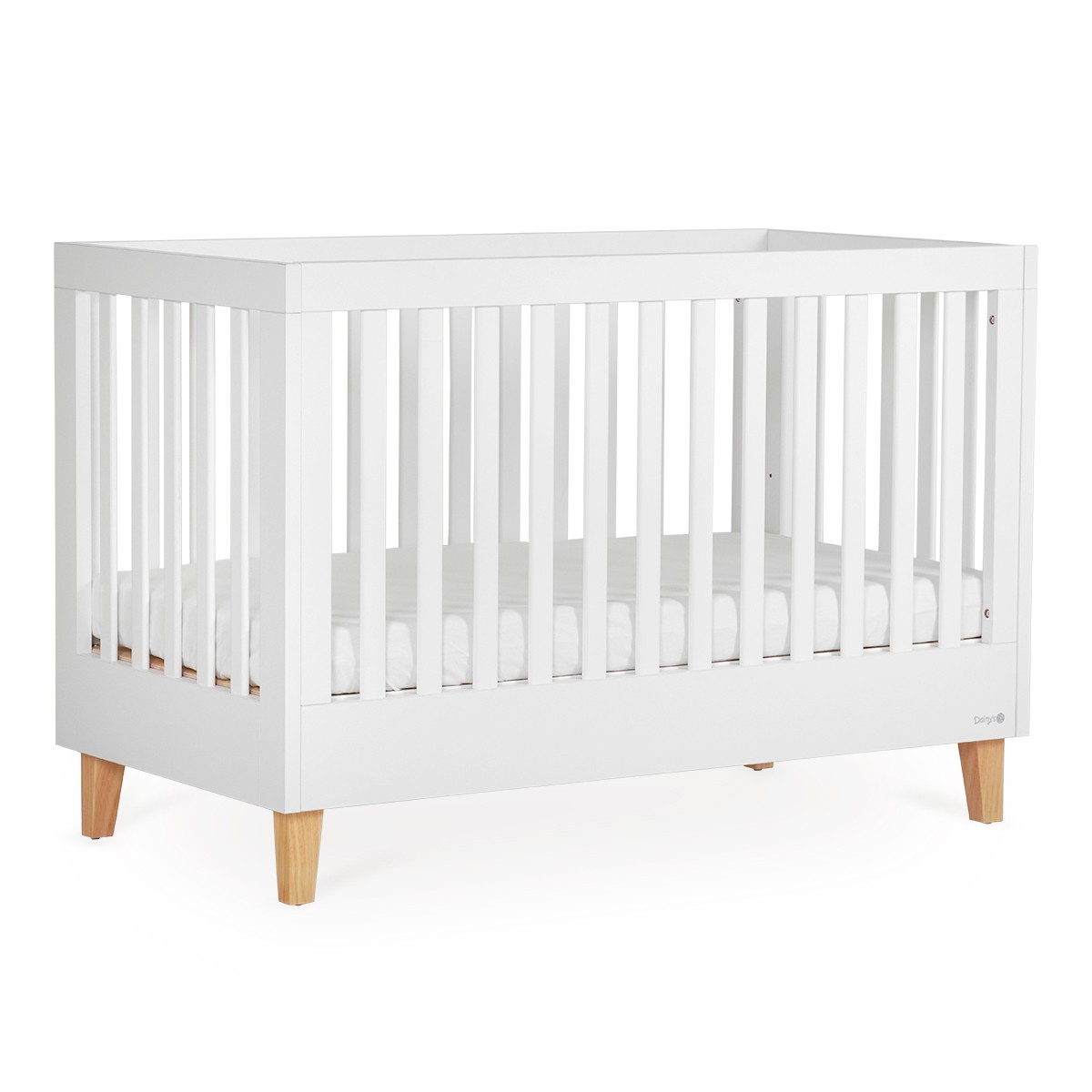מיטת תינוק וואלי לבן/עץ – Valley™ Baby Bed White/Wood 127×63 cm מיטת תינוק וואלי לבן/עץ – Valley™ Baby Bed White/Wood 127×63 cm