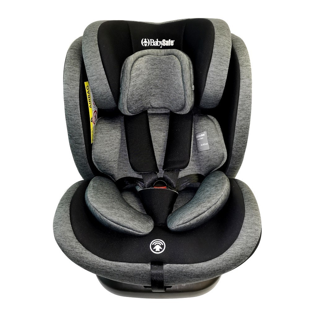 כיסא בטיחות בתקן I-SIZE המחמיר מסתובב 360? מבית BabySafe (אפור) כיסא בטיחות בתקן I-SIZE המחמיר מסתובב 360? מבית BabySafe (אפור)