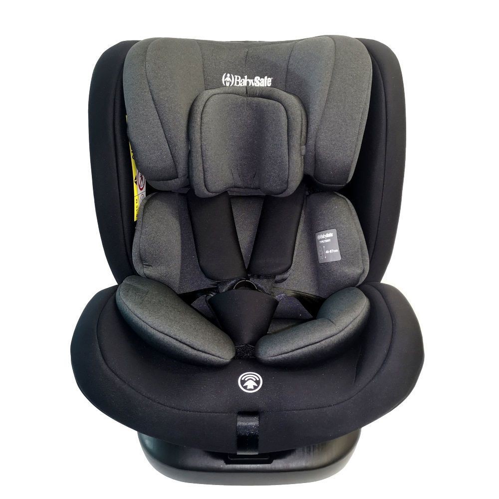 כיסא בטיחות בתקן I-SIZE המחמיר מסתובב 360? מבית BabySafe (שחור) כיסא בטיחות בתקן I-SIZE המחמיר מסתובב 360? מבית BabySafe (שחור)