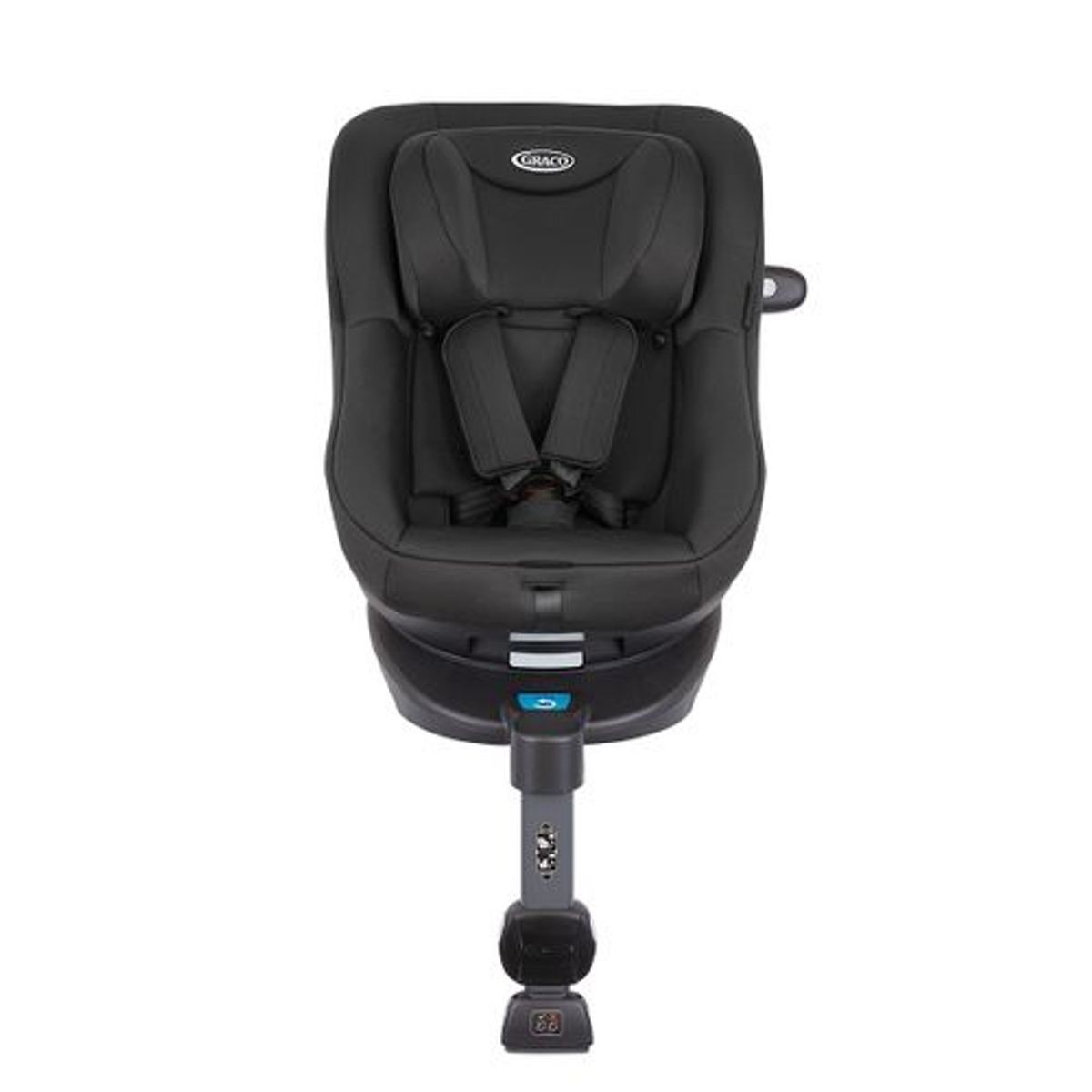 כסא בטיחות מסתובב Turn2Me - תקן אירופאי חדש - דגם R129 - שחור MIDNIGHT גרקו כסא בטיחות מסתובב Turn2Me - תקן אירופאי חדש - דגם R129 - שחור MIDNIGHT גרקו