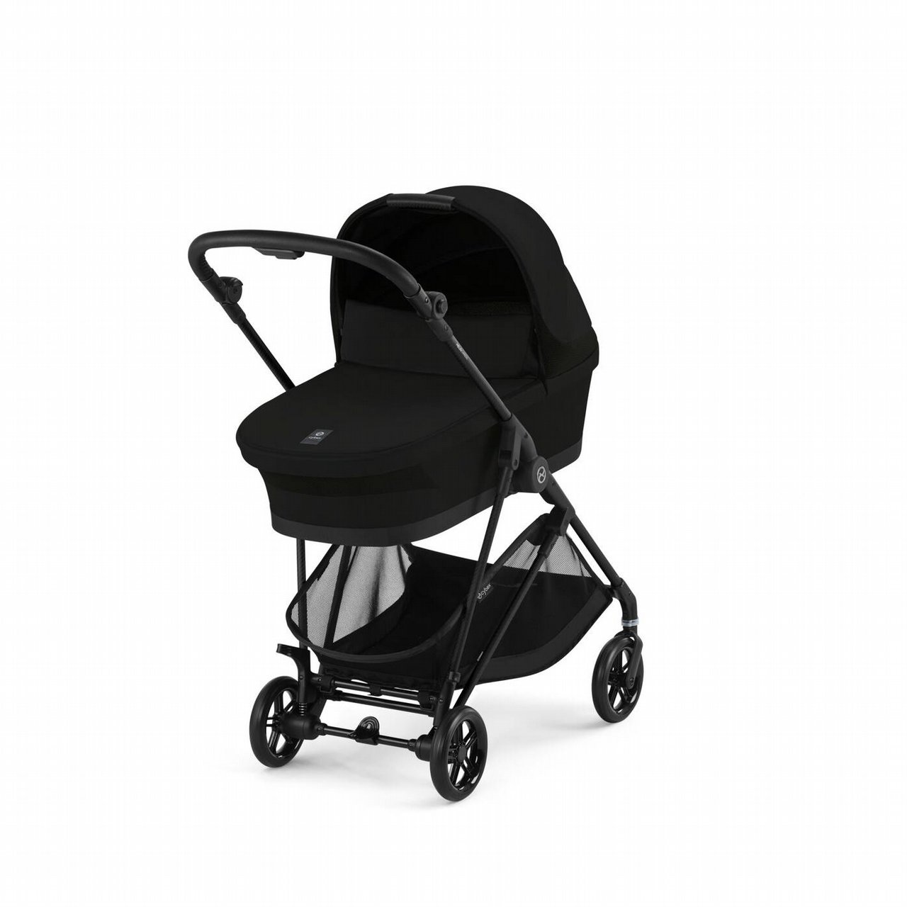 עגלת תינוק משולבת Melio 3 Carbon Magic Black בצבע שחור עגלת תינוק משולבת Melio 3 Carbon Magic Black בצבע שחור