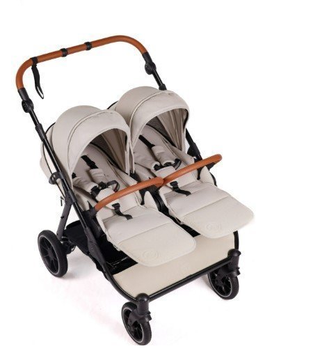 עגלת תאומים-0.EASY TWIN 5 בייבי מונסטר-חום עגלת תאומים-0.EASY TWIN 5 בייבי מונסטר-חום