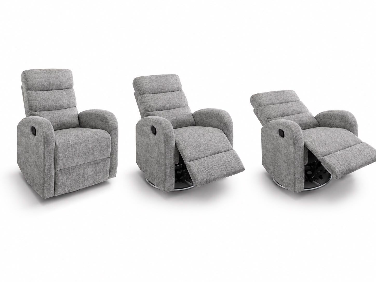 כורסת הנקה מסתובבת 360 דגם קומפורט COMFORT מבית Bsmart אפור כורסת הנקה מסתובבת 360 דגם קומפורט COMFORT מבית Bsmart אפור