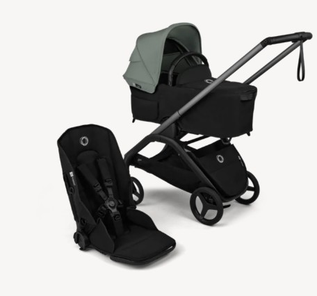 בוגבו דרגונפליי פלוס-Bugaboo Dragonfly Plus- שלד גרפיט בדים שחורים, גגון ורוד דאסטי בוגבו דרגונפליי פלוס-Bugaboo Dragonfly Plus- שלד גרפיט בדים שחורים, גגון ורוד דאסטי