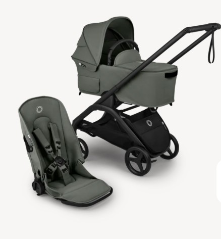 בוגבו דרגונפליי פלוס-Bugaboo Dragonfly Plus-בדים ורוד דאסטי, גגון ורוד דאסטי בוגבו דרגונפליי פלוס-Bugaboo Dragonfly Plus-בדים ורוד דאסטי, גגון ורוד דאסטי